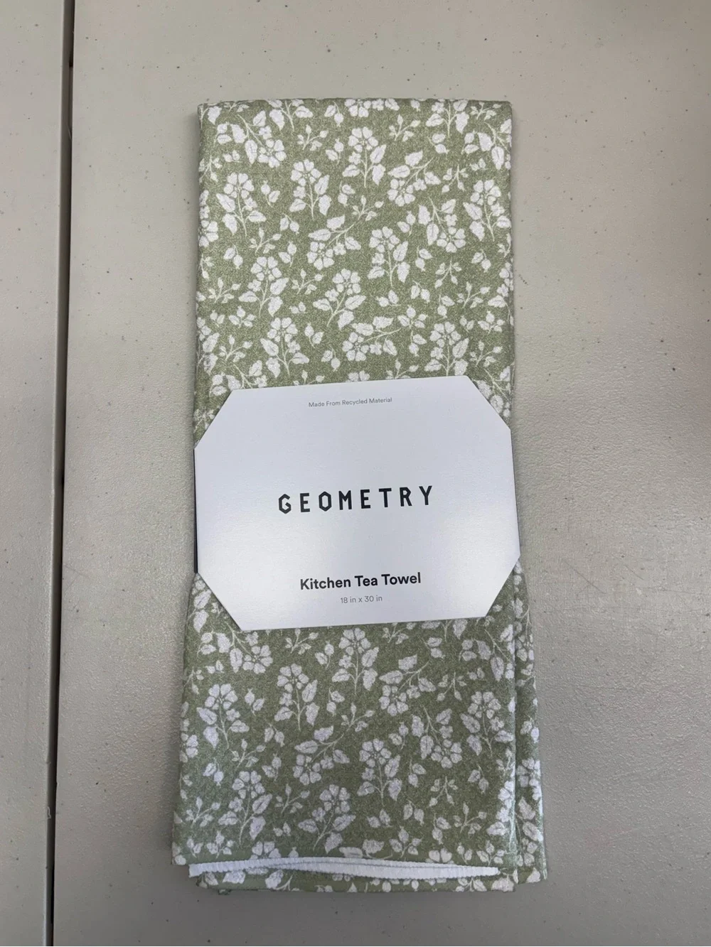 NWT Geometry Tea Towel